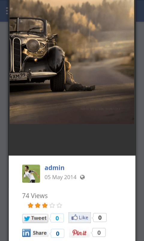 rtMedia Lightbox in Samsung Galaxy 