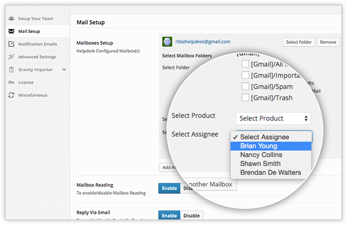 Get More from Connected Mailboxes in rtBiz Helpdesk