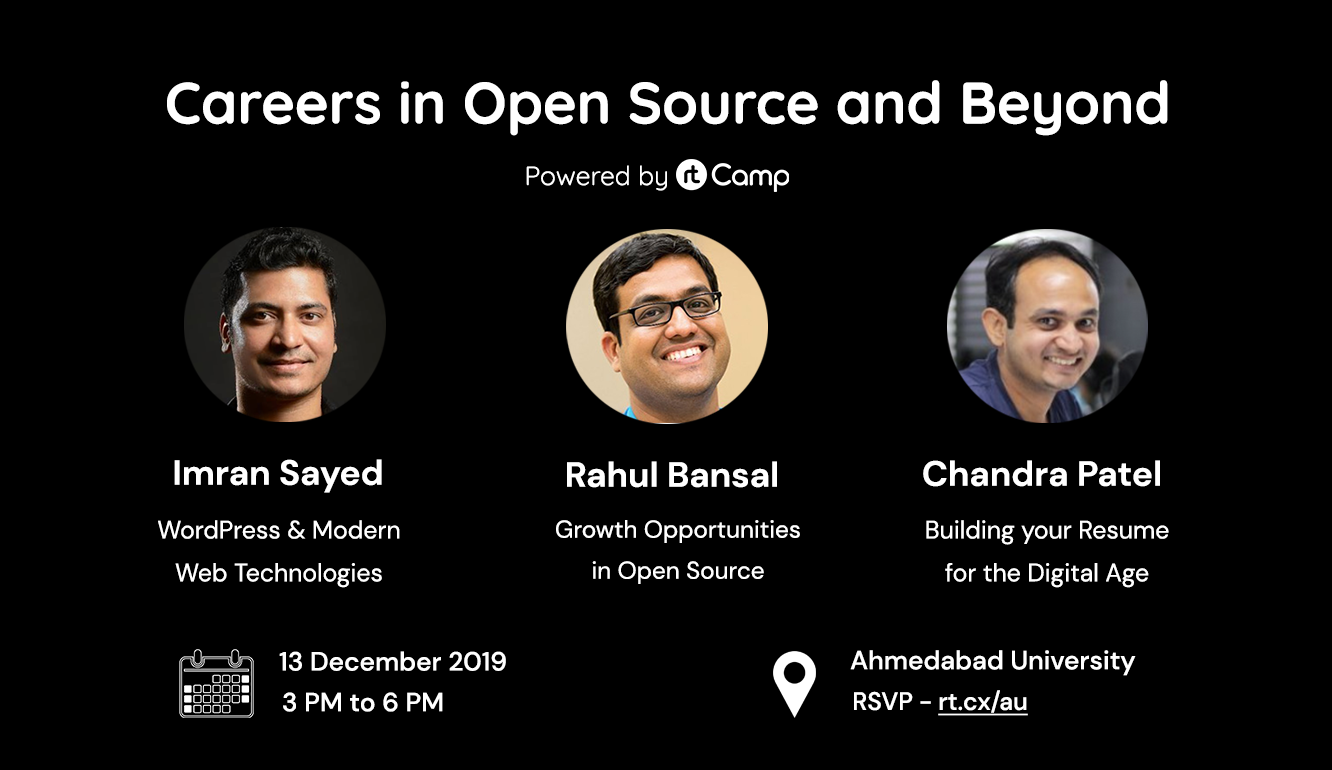 Event: Careers in Open Source and Beyond