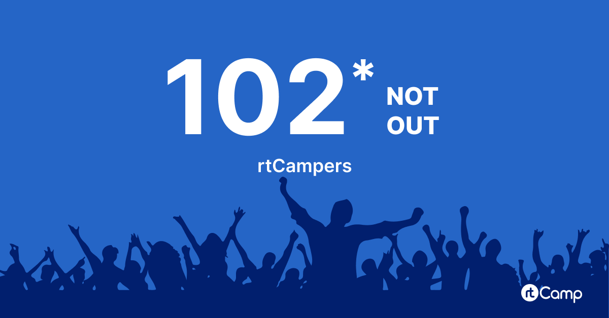 We are now 100+ rtCampers