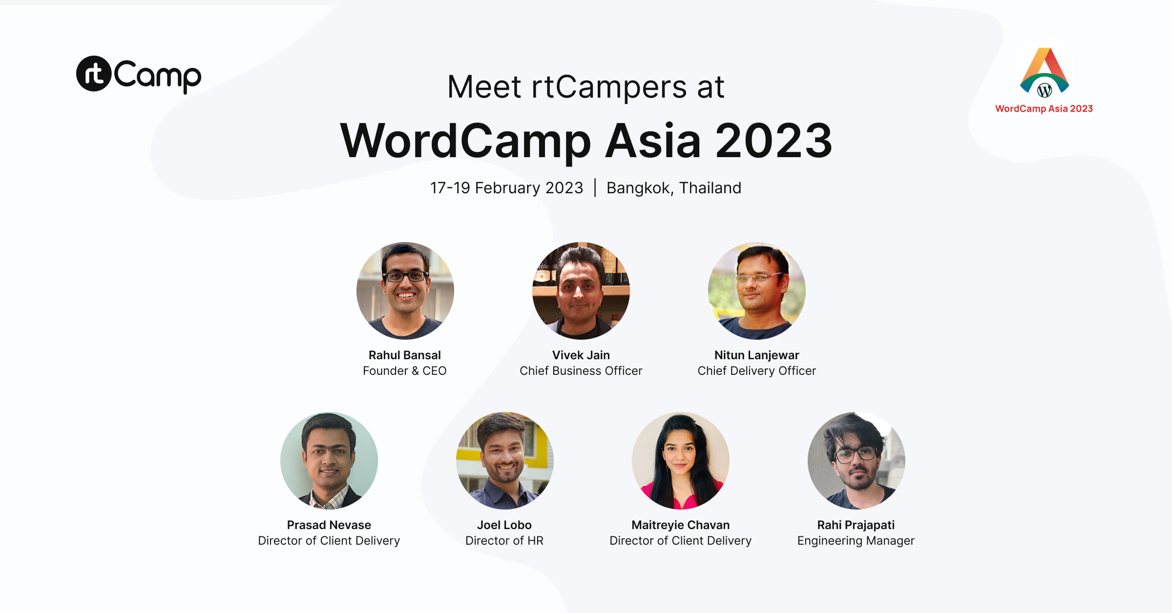 Let’s meet up at WordCamp Asia 2023!