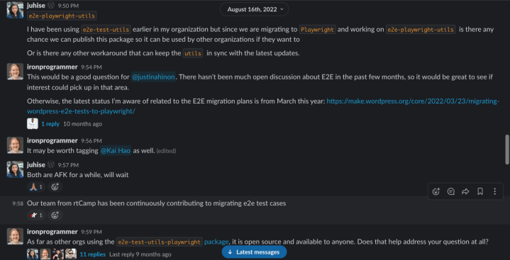 WP QA