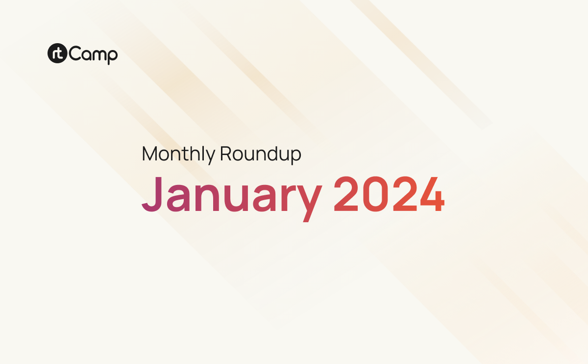 Monthly Roundup – January 2024