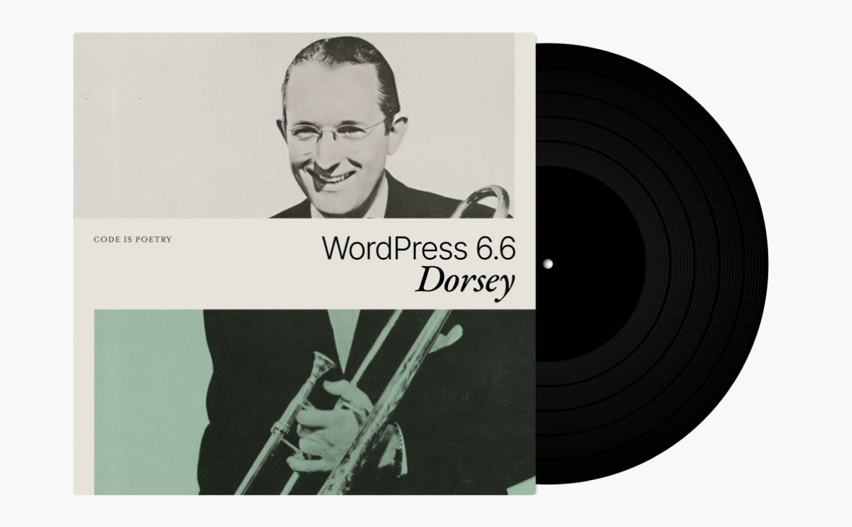 Featured image WordPress 6.6 "Dorsey"