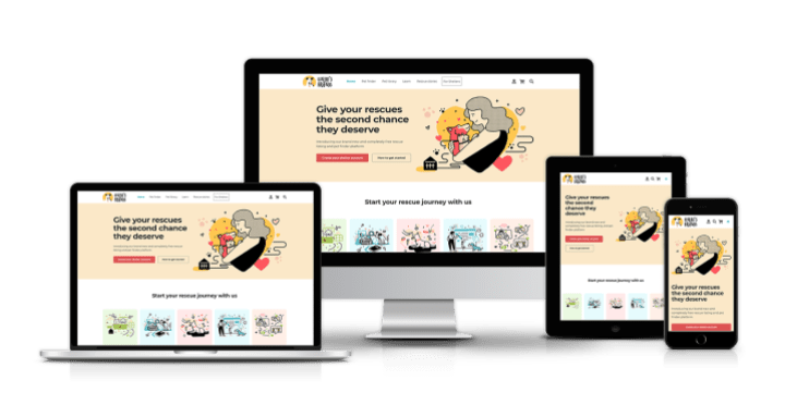 Responsive WooCommerce store