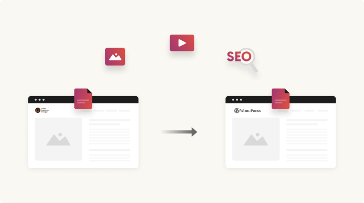 AEM to WordPress content migration