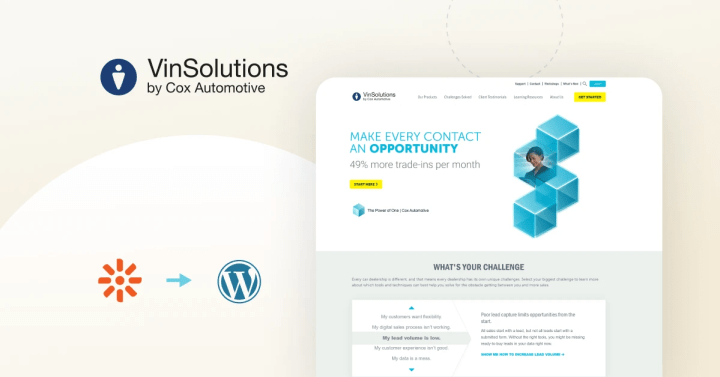 VinSolution's Kentico to WordPress migration Case study