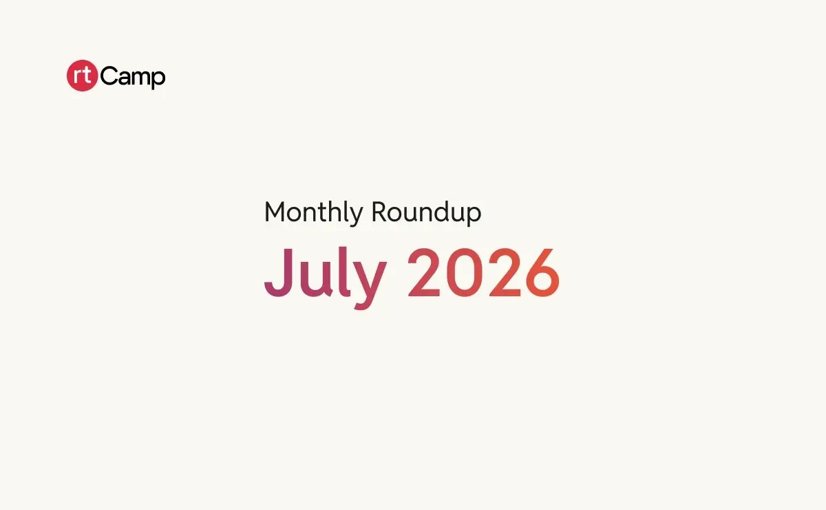 Monthly Roundup July 2026